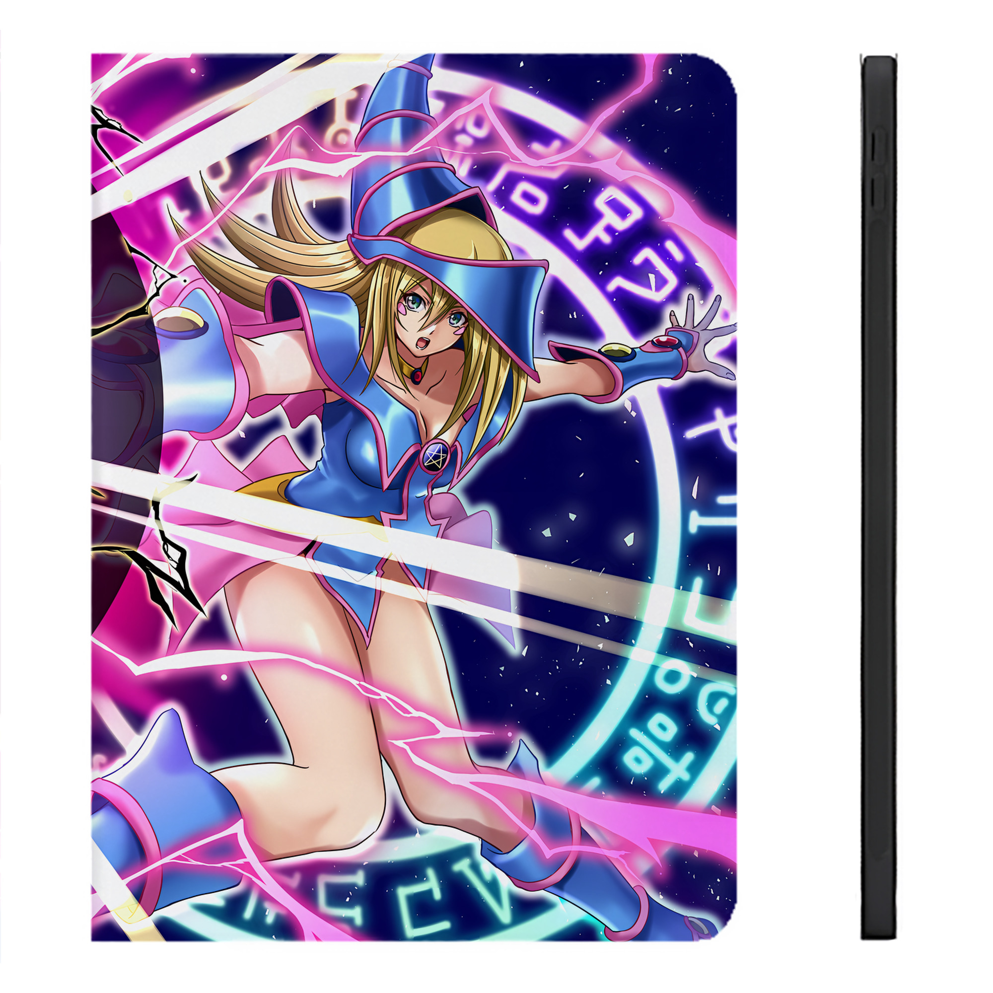 （画像用） 遊☆戯☆王 Yu-Gi-Oh! IPadケース ペンホルダー付き ブックスタイルデザイン